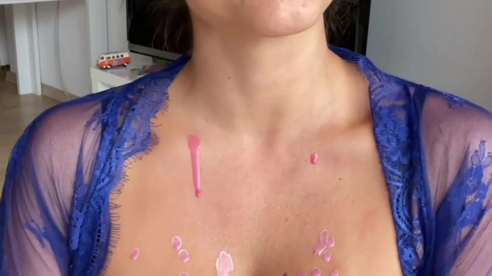 Exposed dirty Caucasian Estephania XXX