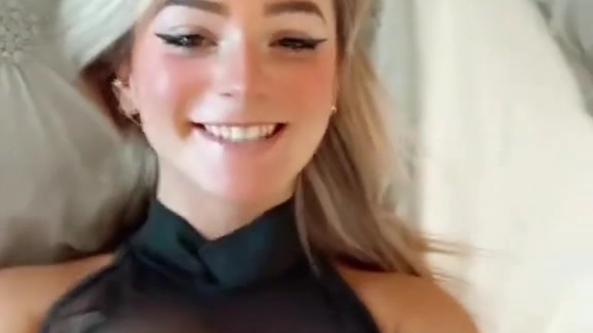 Sensational e-girl Caucasian Kaitlyn Krems Nude exposed Clip