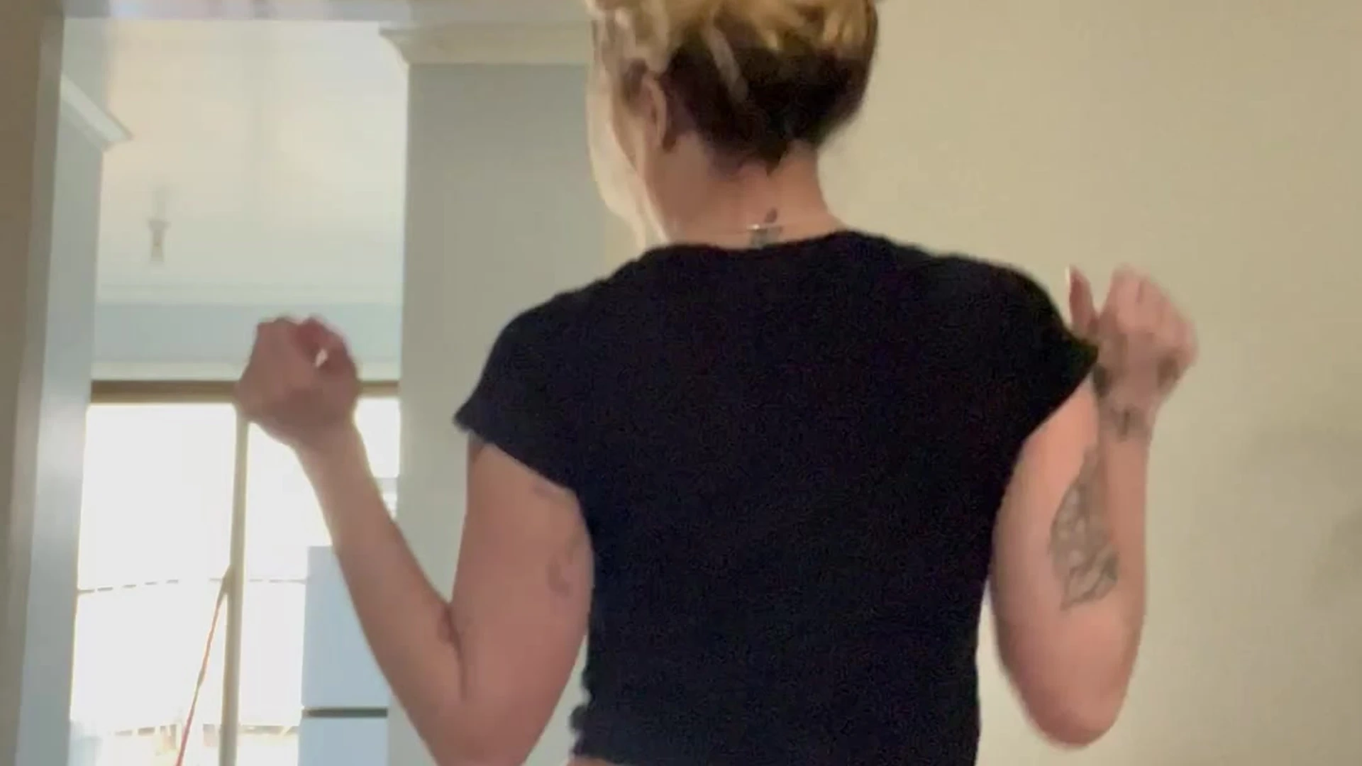 Exposed Blonde Bree Louise nsfw