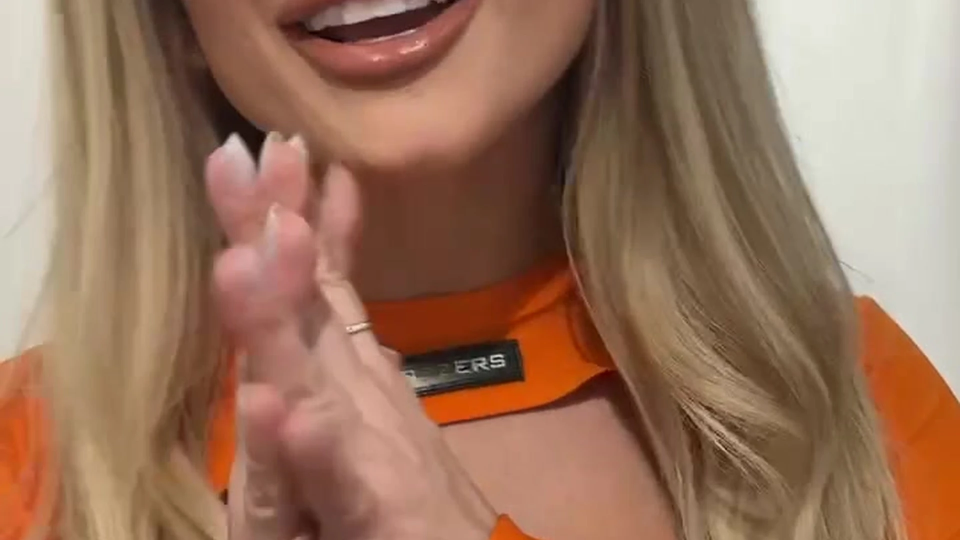 gorgeous sucking Blonde thedandangler boobs