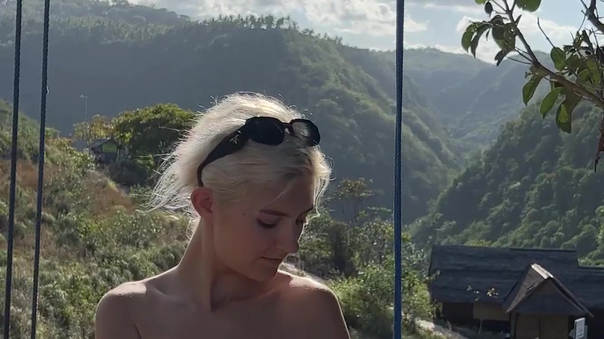 Steadfast Blonde Eva Elfie ass Epic