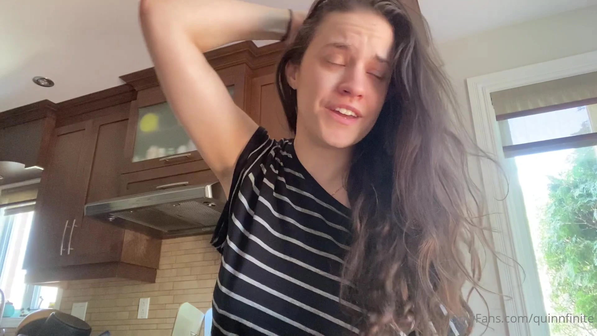 Exposed thirst poster Big Tits QuinnFinite sexy Full Clip