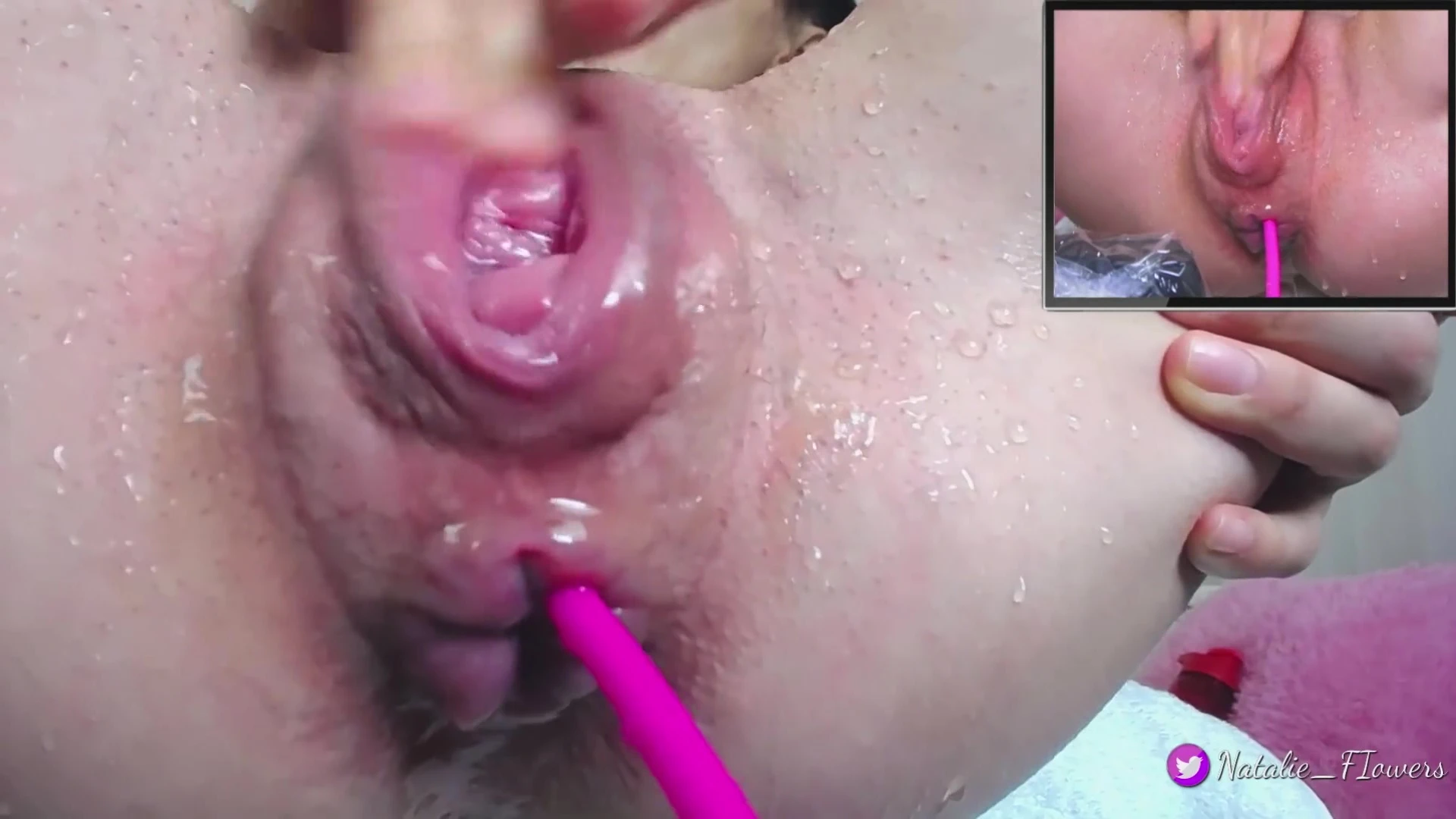 Exposed Brunette Natalie Flowers leaked sextape