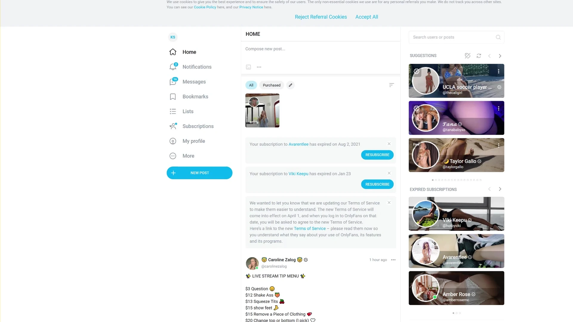 Angelic Blonde Caroline Zalog Onlyfans leaked